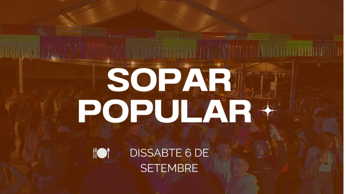 Sopar de festa major 25